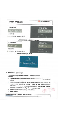Карта продукта