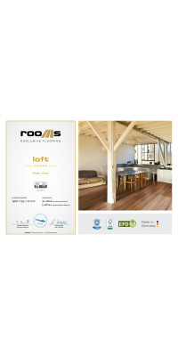 Сертификат на ламинат Rooms Penthouse