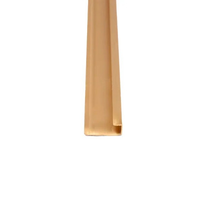 FM-02 Финишный молдинг (алюминий) ЗОЛОТО 2950*20*6mm FM-02 Финишный молдинг (алюминий) ЗОЛОТО 2950*20*6mm